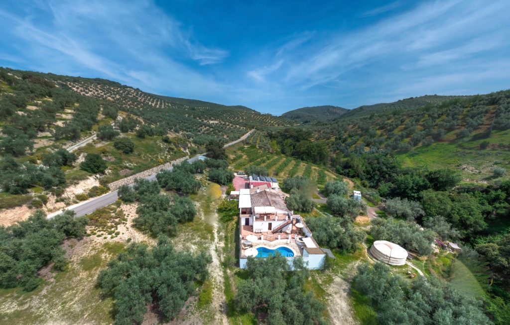 Glamping Yurt B&B Casa Valle de Oro Andalusie vakantiehuis HOLASPAIN