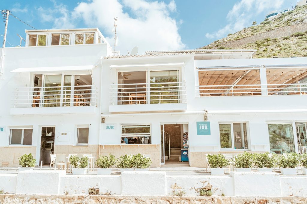 Restaurante Sur Cala Granadella Jávea Xábia HOLASPAIN Costa Blanca hotspot