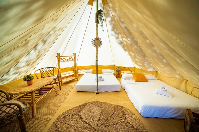 Camping CALA LLEVADO Glamping Costa Brava HOLASPAIN Spanje