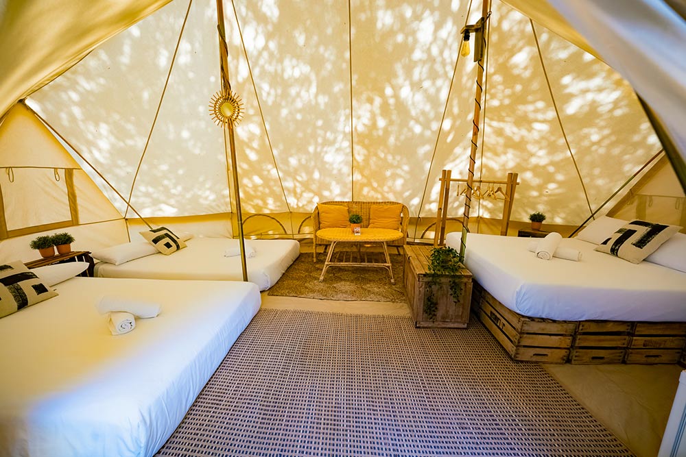 GLAMPING COSTA BRAVA Camping Cala Llevado HOLASPAIN SPANJE (