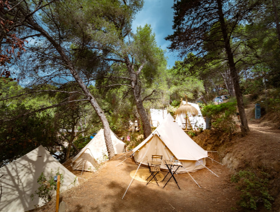 GLAMPING COSTA BRAVA Camping Cala Llevado HOLASPAIN SPANJE (