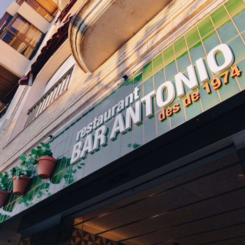 Bar Antonio restaurant tapas Rosas Roses HOLASPAIN