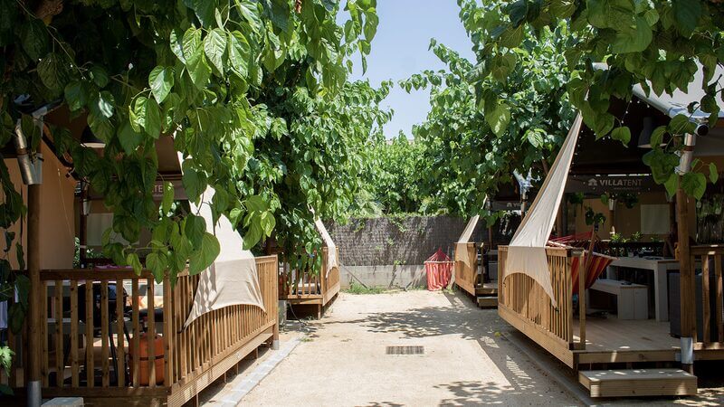 HOLASPAIN Glamping Costa Brava Rosas Camping Nautic Alamata