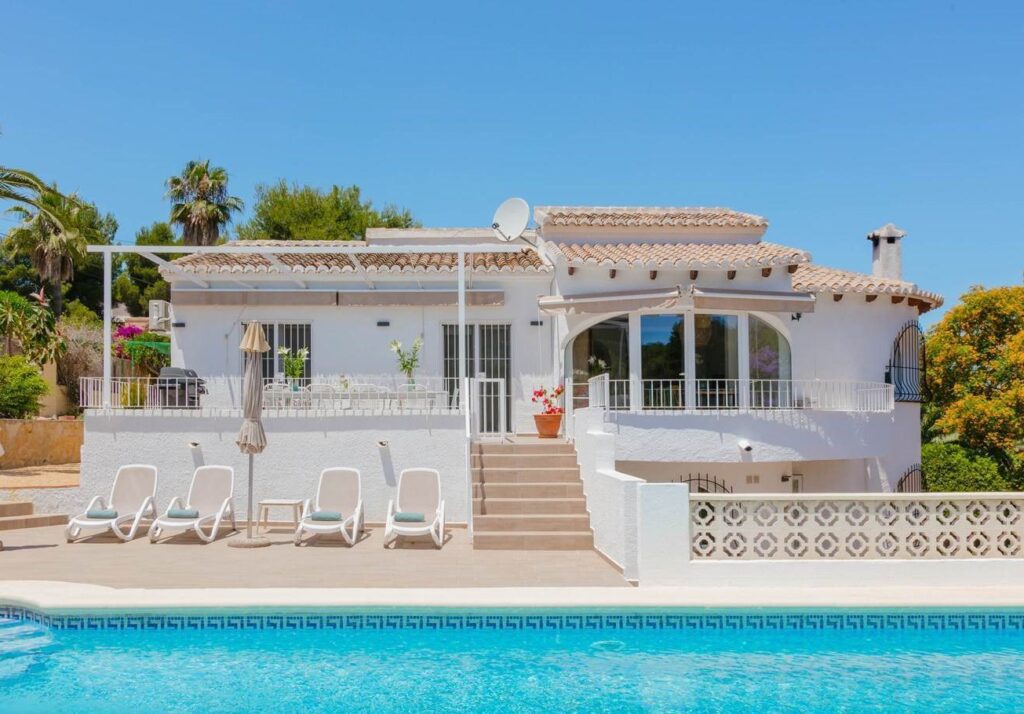 Villa Entrepinos Javea Xabia vakantiehuis COSTA BLANCA