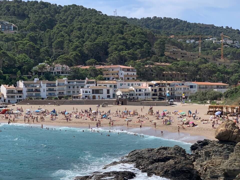 Costa Brava beaches stranden baai Holaspain Sa Riera
