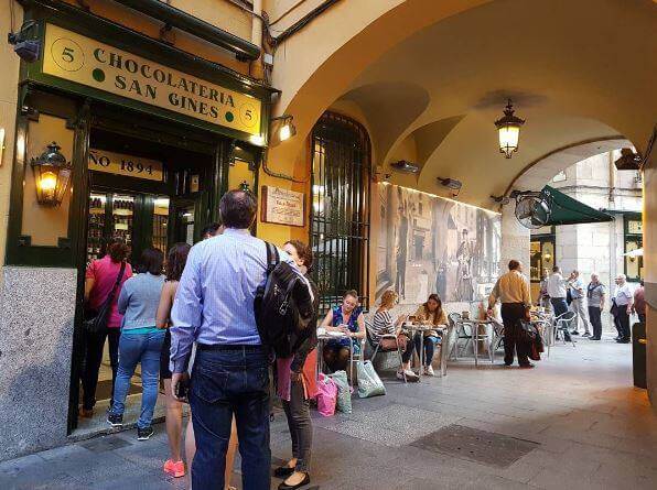 HOLASPAIN Churros San Gines Madrid