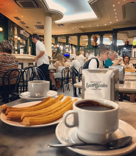 HOLASPAIN Churros San Gines Madrid
