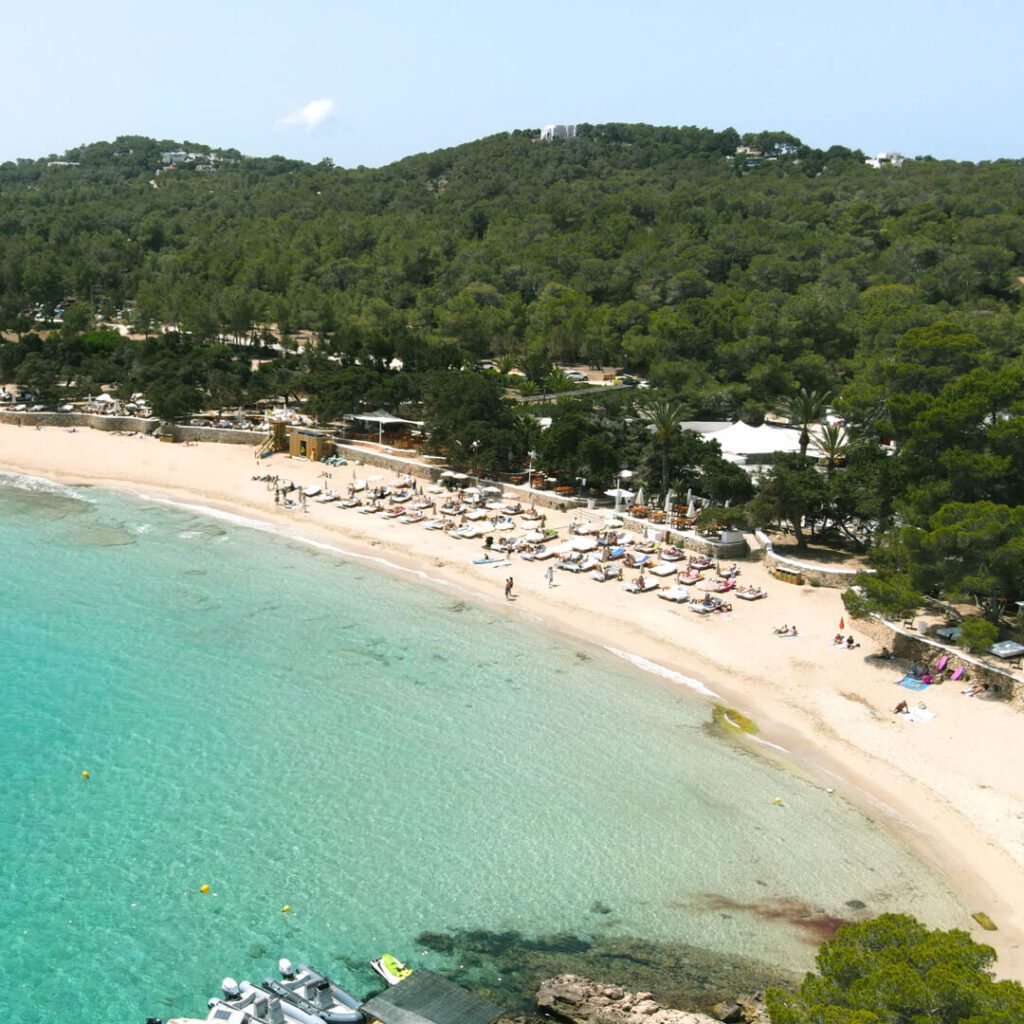 Ibiza Beaches Cala Bassa restaurant lounge CBbC beachclub