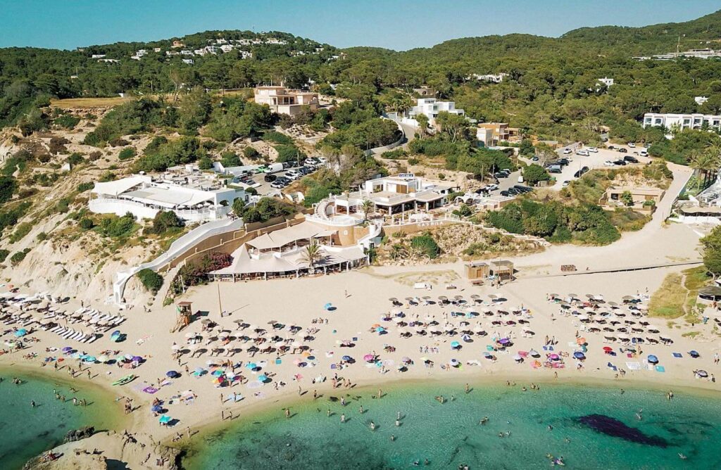 Ibiza Beaches Cala Tarida restaurant Cas Mila