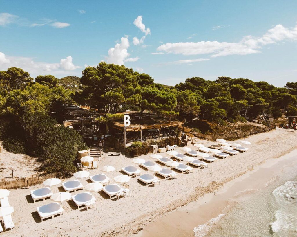 Ibiza Beaches Ses Salinas restaurant Beso Beach