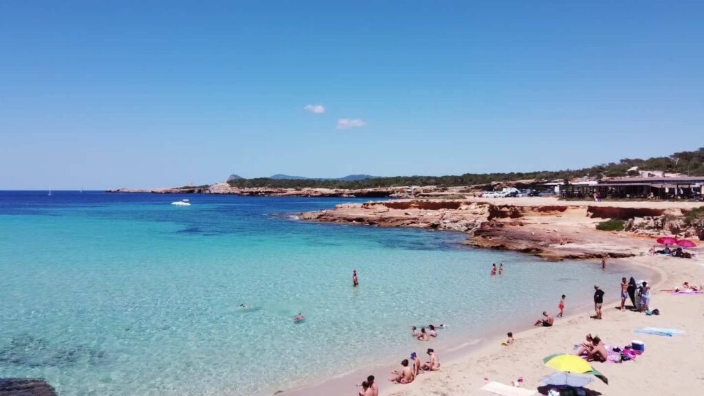 Ibiza Beaches stranden Cala Comte Conta Sunset Ashram