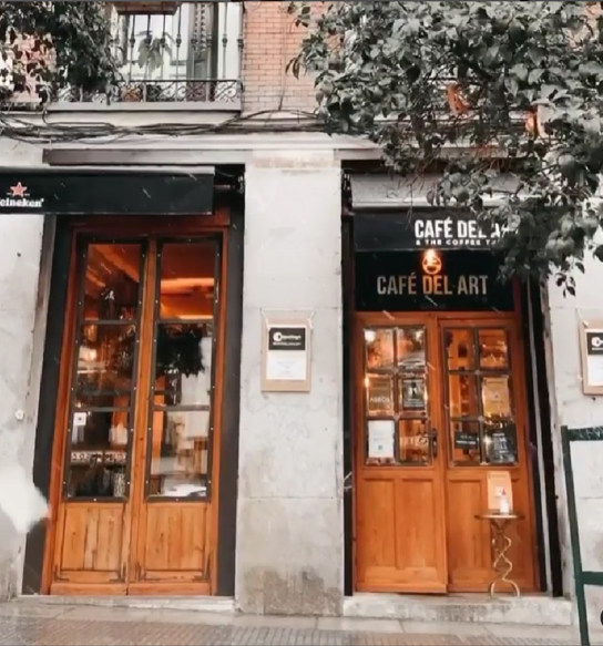 Madrid wijken La Latina Cafe del Art