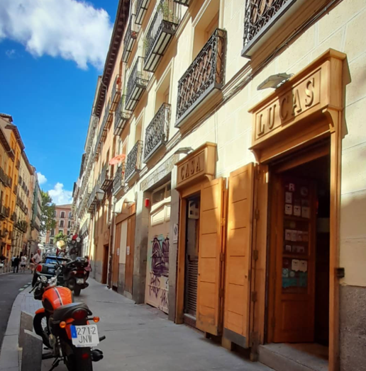 Madrid wijken La Latina Casa Lucas taberna restaurante