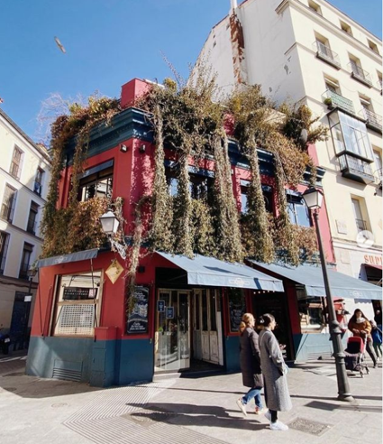 Madrid wijken La Latina El Viajero bar rooftop