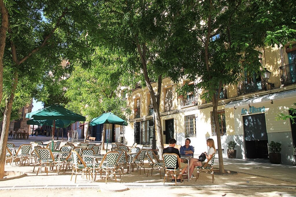 Madrid wijken La Latina La Musa Latina bar restaurant