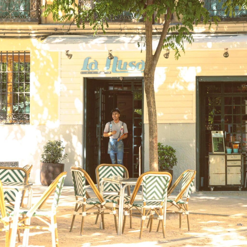 Madrid wijken La Latina La Musa Latina bar restaurant