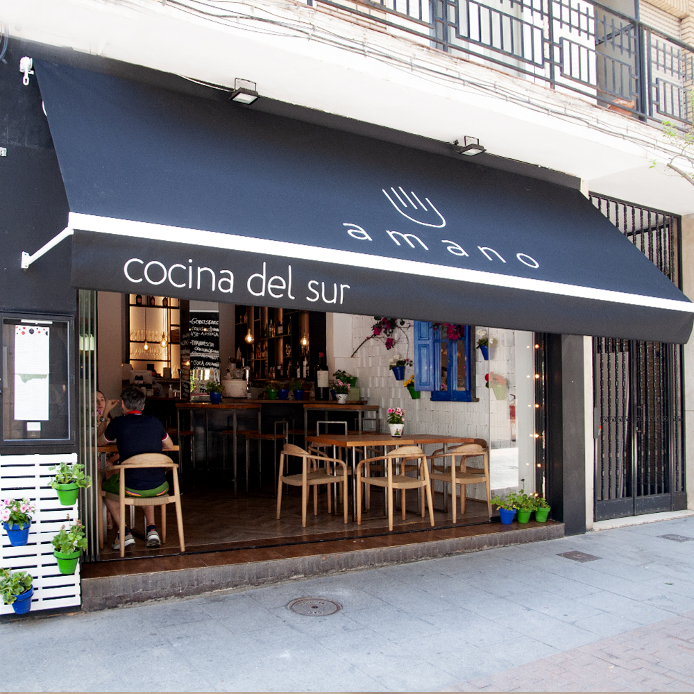 Madrid wijken Las Letras Amano restaurante