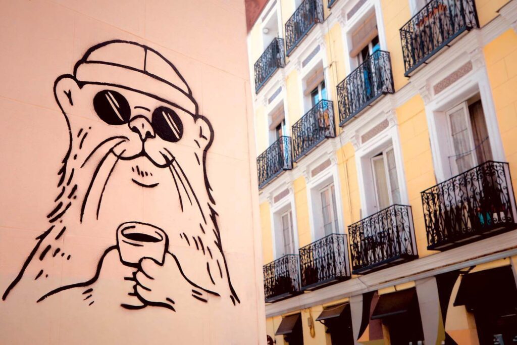 Madrid wijken Lavapies Nomade Cafe