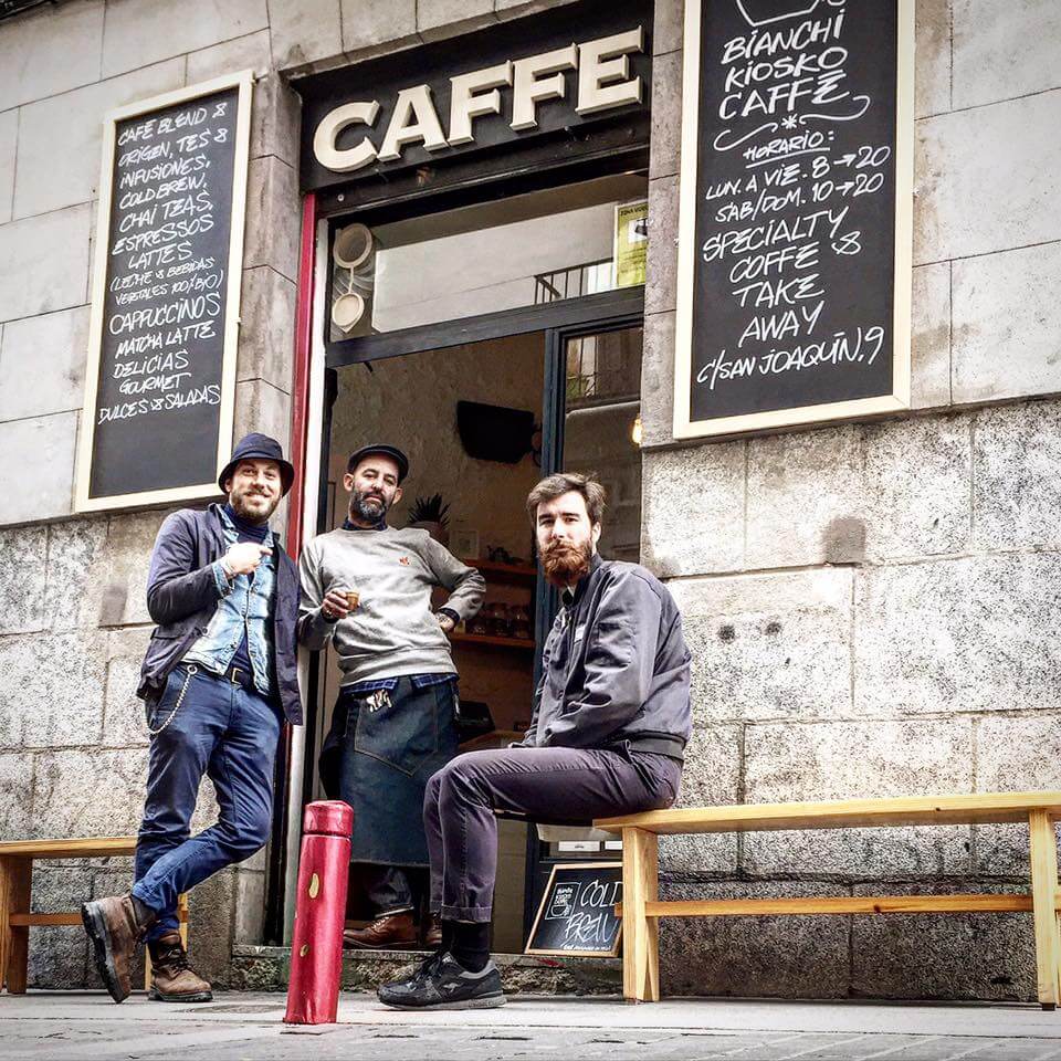 Madrid wijken Malasana Bianchi Kiosko Caffe