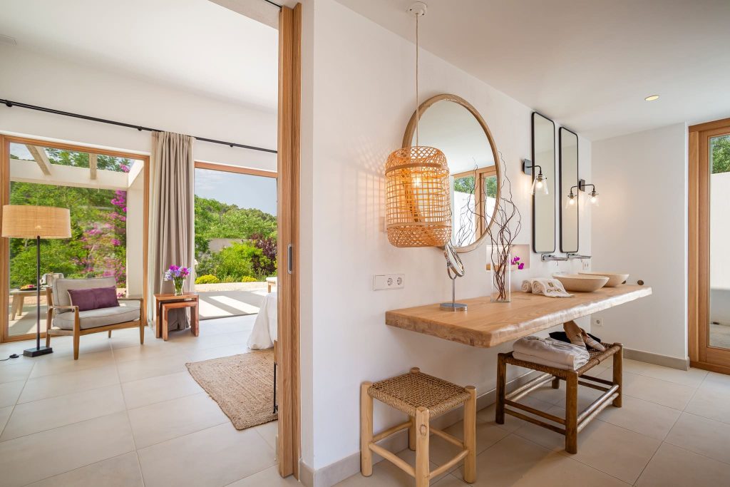 Can LLuc Boutique hotel villa's holiday homes IBIZA HOLASPAIN