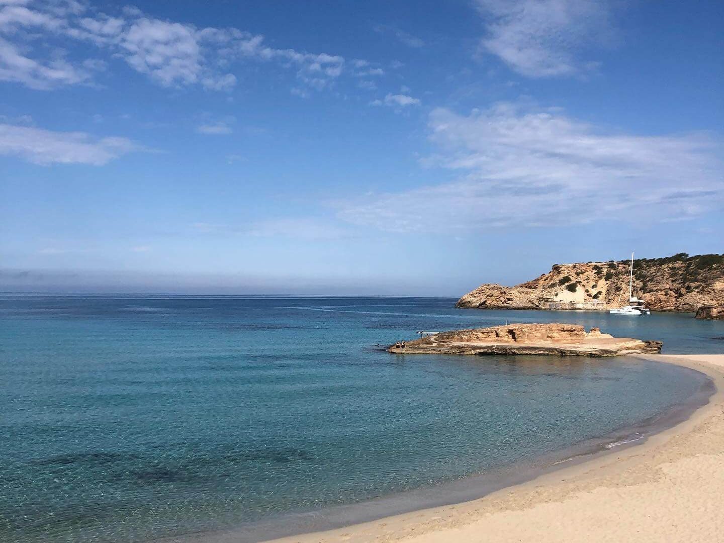 Ibiza Beaches Cala Tarida restaurant Ses Eufabies 