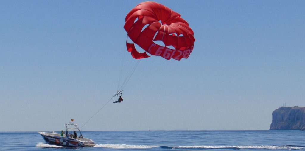 COSTA BLANCA Denia boottocht parasailing