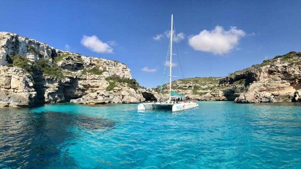 COSTA BRAVA Roses catamarantrip naar Cap de Creus