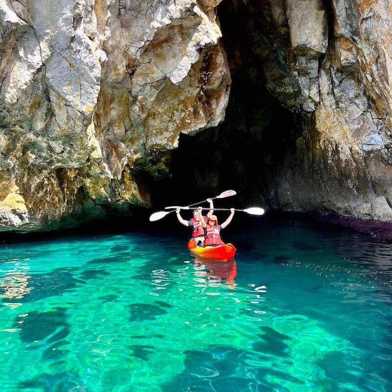 Costa Blanca Javea Xabia Cala Granadella Kajak