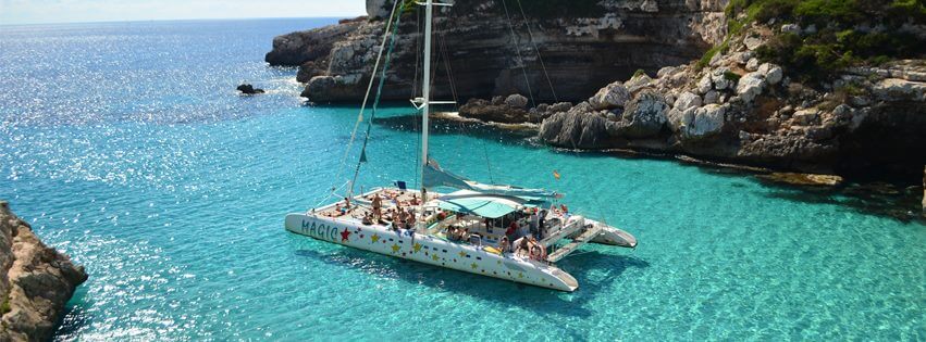 Costa Brava water activities Cadaques Catamaran