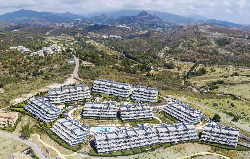 Oasis 325 Kronos fase II nieuwbouw Estepona Oost HOLASPAIN real estate makelaar Spanje