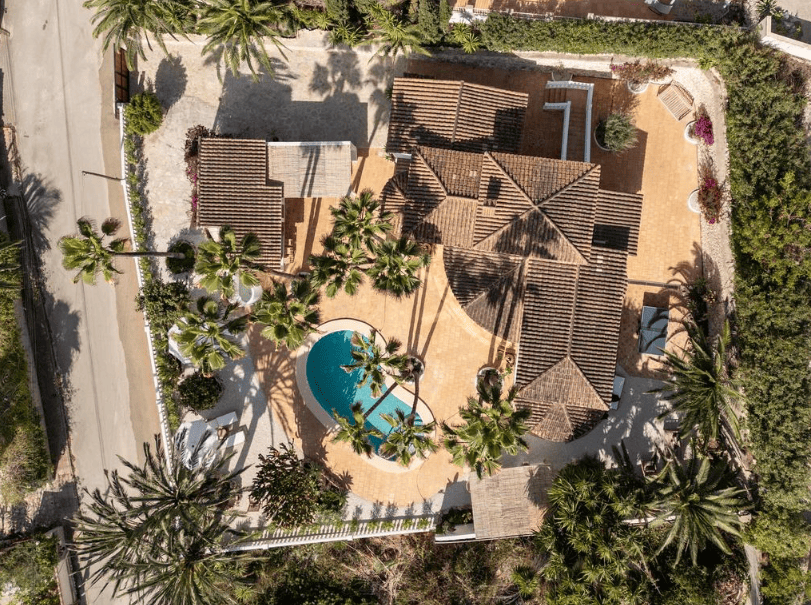 Vakantievilla Benissa Moraira Casa Palmar HOLASPAIN COSTA BLANCA 