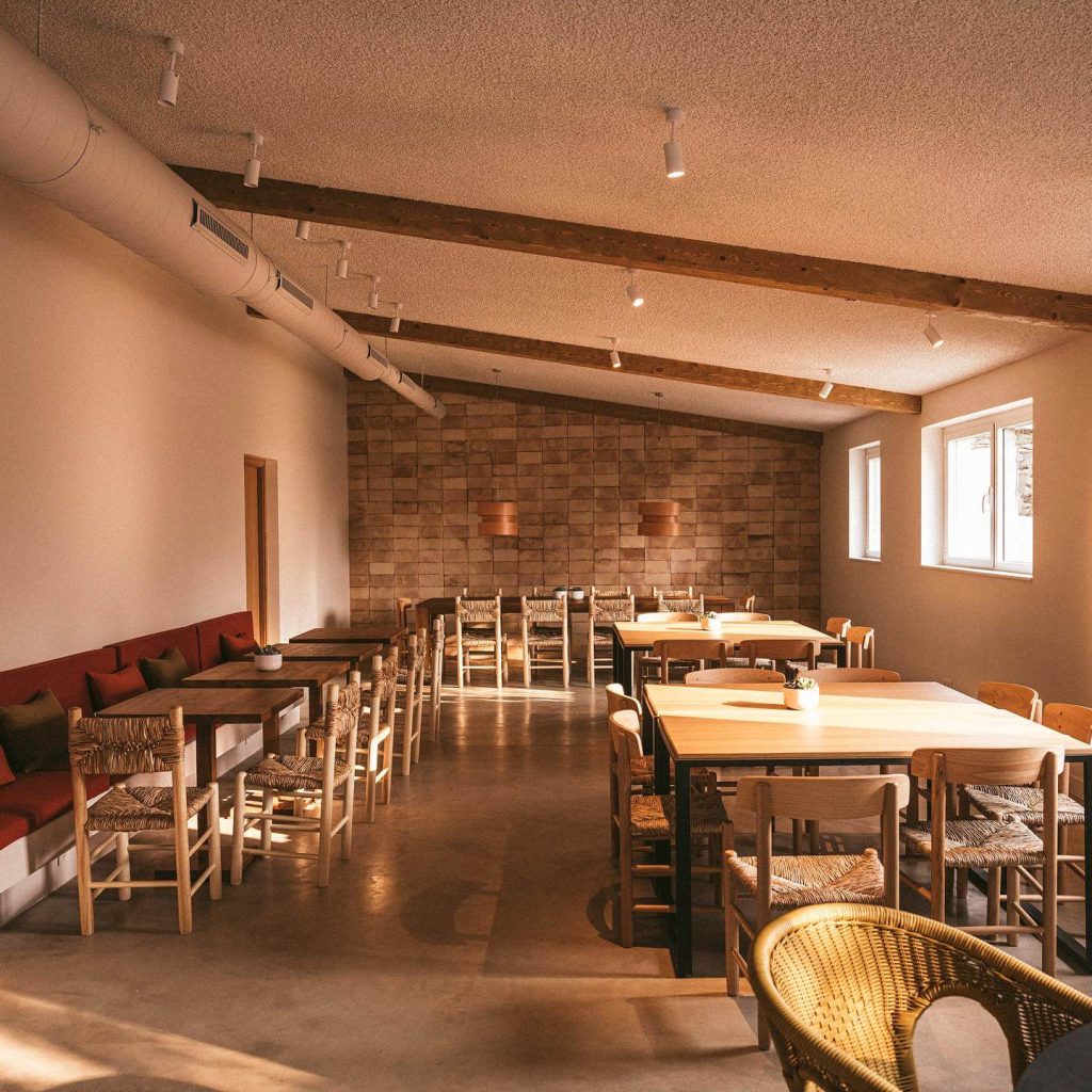 Wecamp Cadaques El Trascocat Restaurant camping glamping Costa Brava Spanje