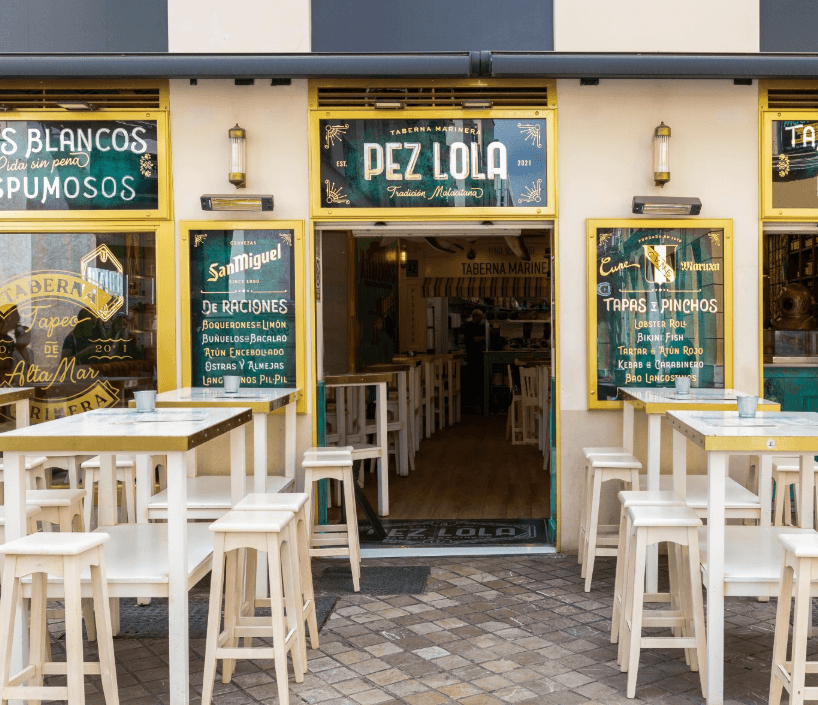 Vis Pez LOLA restaurant Malaga HOLASPAIN