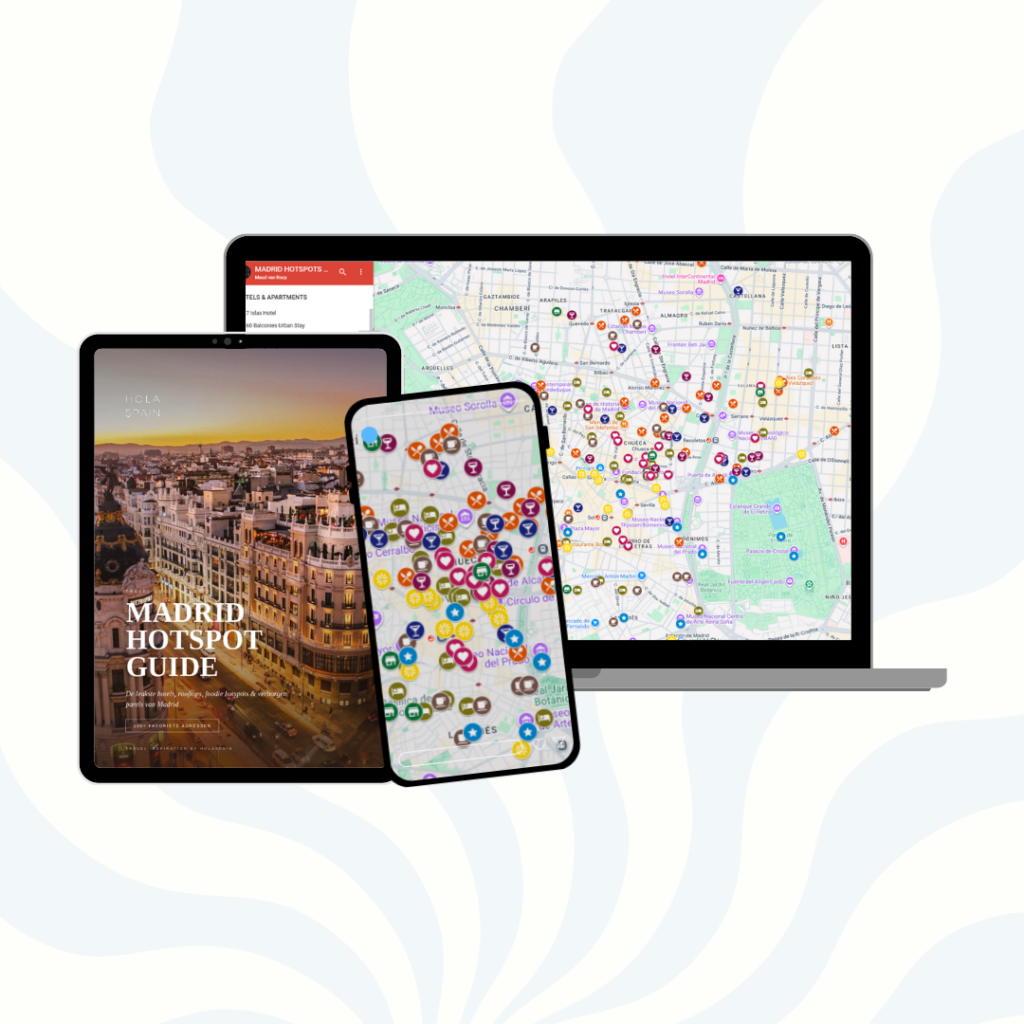 HOLASPAIN MADRID HOTSPOT GUIDE_GOOGLE MAPS en E-Book
