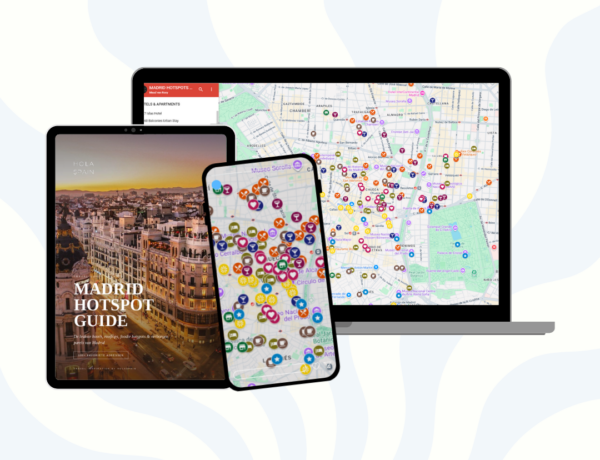 HOLASPAIN MADRID HOTSPOT GUIDE_GOOGLE MAPS en E-Book