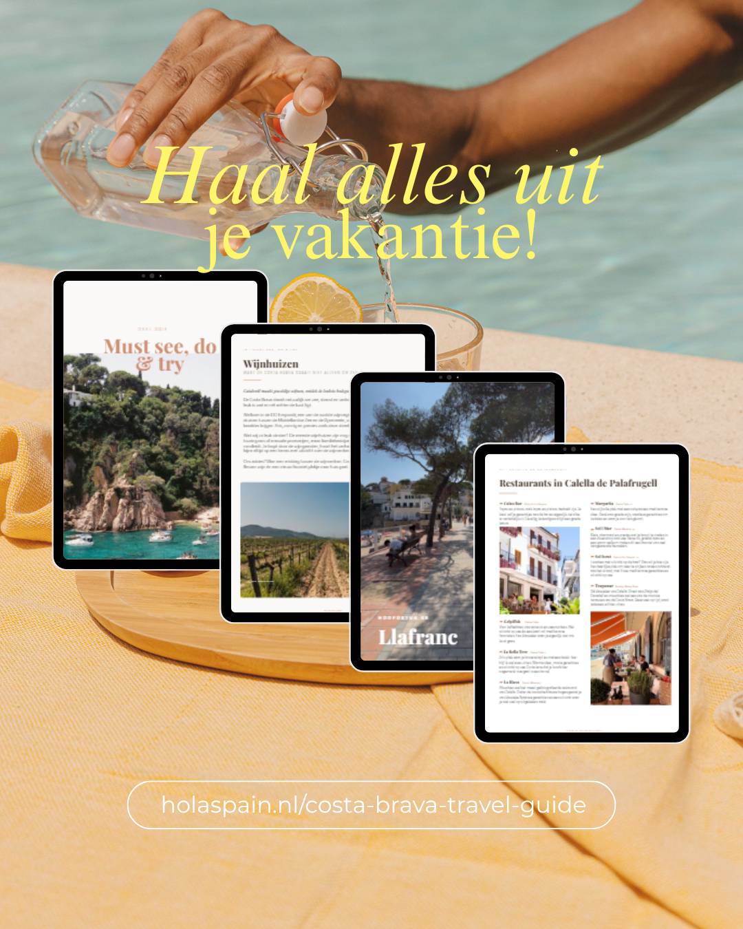 Costa Brava travel guide & interactieve Google Maps