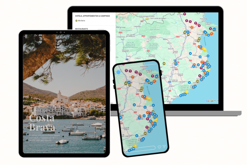 Costa Brava Hotspots โข Travel Guide & interactieve Google Maps